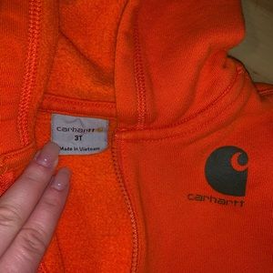 Carhartt sweatshirt, orange